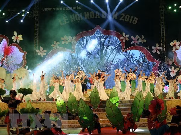 Ouverture de la fête de la fleur de bauhinie 2018 à Dien Bien ảnh 1 Ouverture de la fête de la fleur de bauhinie 2018 à Dien Bien ảnh 1