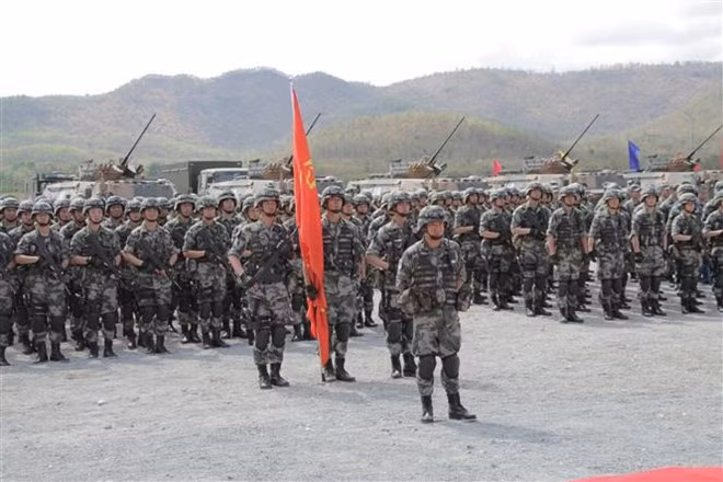 Le Cambodge et la Chine organisent leur 2e exercice conjoint ‘’Dragon d’or’’ ảnh 1 Le Cambodge et la Chine organisent leur 2e exercice conjoint ‘’Dragon d’or’’ ảnh 1
