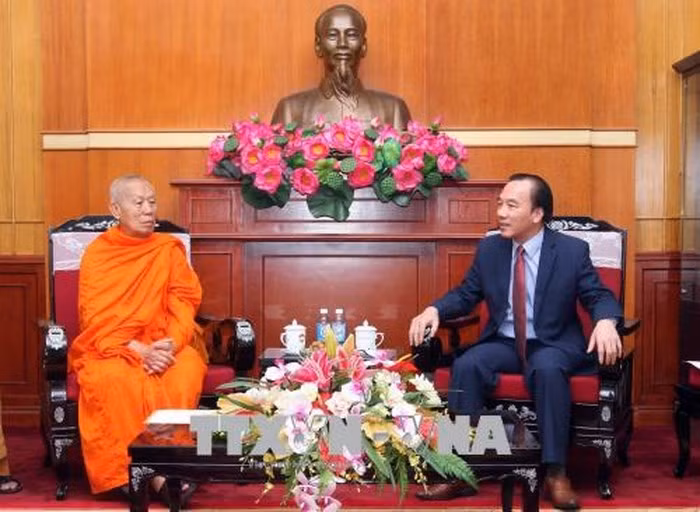 Bouddhisme : le Vietnam et le Laos intensifient la coopération ảnh 1