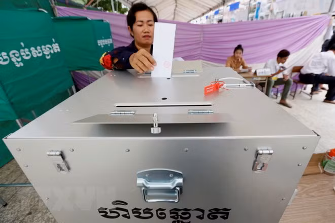Le Cambodge publie les résultats provisoires des élections législatives ảnh 1