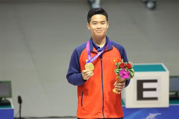 ASIAD 19 : le Vietnam remporte sa première médaille d'or ảnh 2 ASIAD 19 : le Vietnam remporte sa première médaille d'or ảnh 2