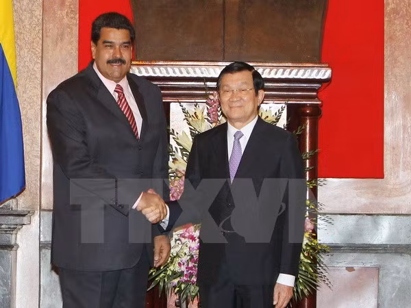 Entretien Truong Tan Sang-Nicolás Maduro ảnh 1