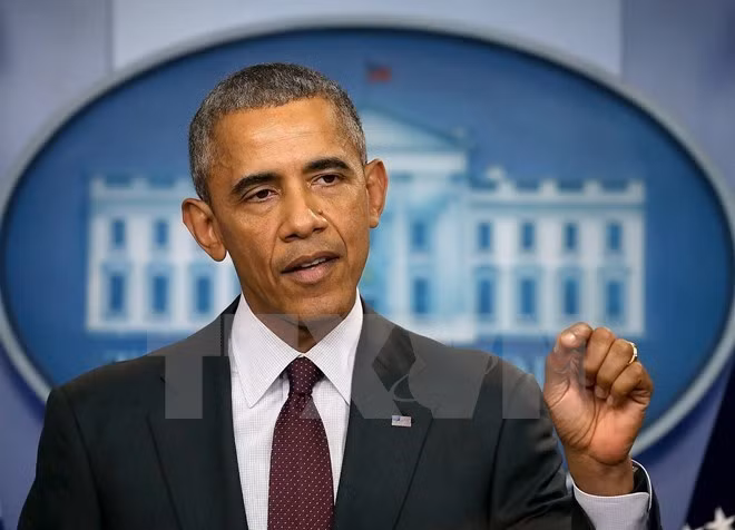 Point presse international sur la visite au Vietnam de Barack Obama ảnh 1