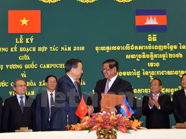 Vietnam et Cambodge coopèrent dans la sécurité ảnh 1