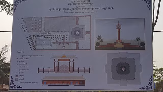 Construction d’un monument de l’amitié Cambodge-Vietnam à Battambang ảnh 2