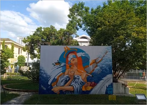 L’art de rue s’affiche en grand à Huê ảnh 5