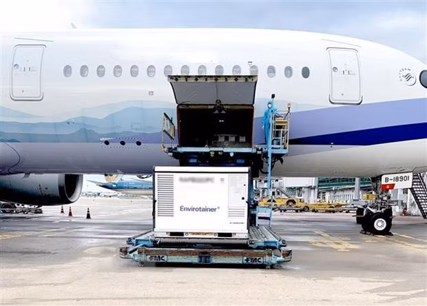 COVID-19 : 1,4 million de doses supplémentaires du vaccin d’AstraZeneca arrivent au Vietnam ảnh 1 COVID-19 : 1,4 million de doses supplémentaires du vaccin d’AstraZeneca arrivent au Vietnam ảnh 1
