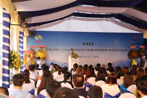 Le premier service de fret maritime direct Vietnam-Australie lancé au Sud ảnh 1