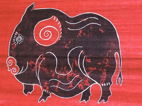 La peinture folklorique de Kim Hoàng s’offre une seconde jeunesse ảnh 1