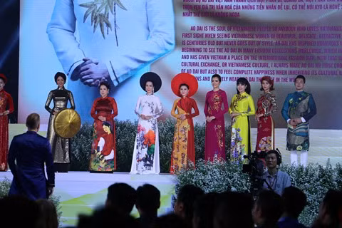 Sous le charme de l’áo dài, la tunique traditionnelle ảnh 2