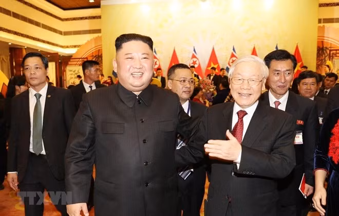Banquet en l’honneur du président nord-coréen en images ảnh 6