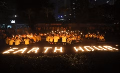 "Une heure pour la Terre" : les villes et provinces éteignent leurs lumières ảnh 1