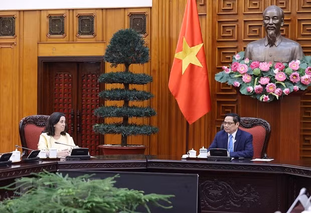 Le PM reçoit la vice-présidente de la BM pour l’Asie de l’Est et le Pacifique ảnh 1