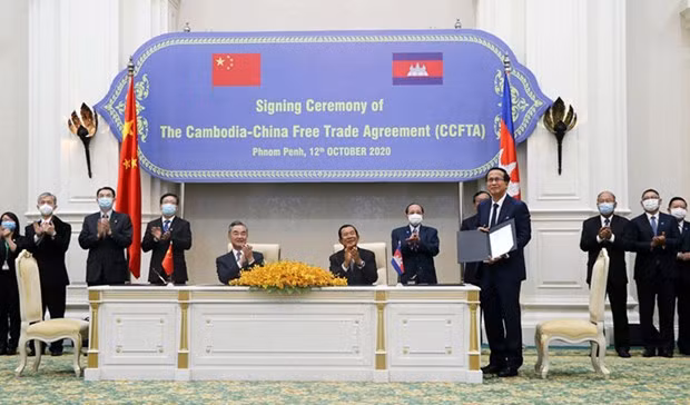 Les investissements de la Chine au Cambodge en forte hausse en 2021 ảnh 1
