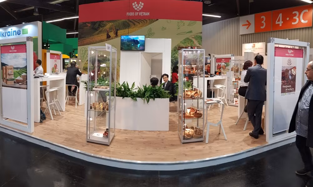 Des produits agricoles bio du Vietnam exposés à la foire Biofach à Nuremberg ảnh 1 Des produits agricoles bio du Vietnam exposés à la foire Biofach à Nuremberg ảnh 1