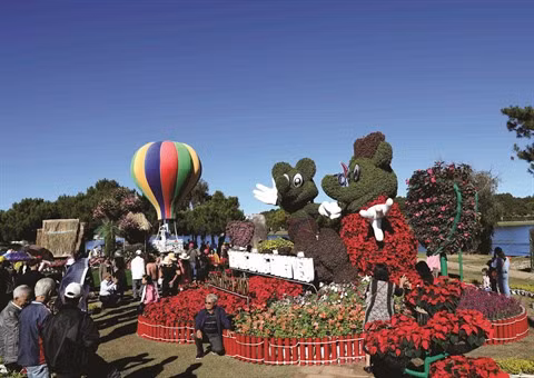 Dà Lat, le "petit Paris" devenu royaume des fleurs ảnh 2