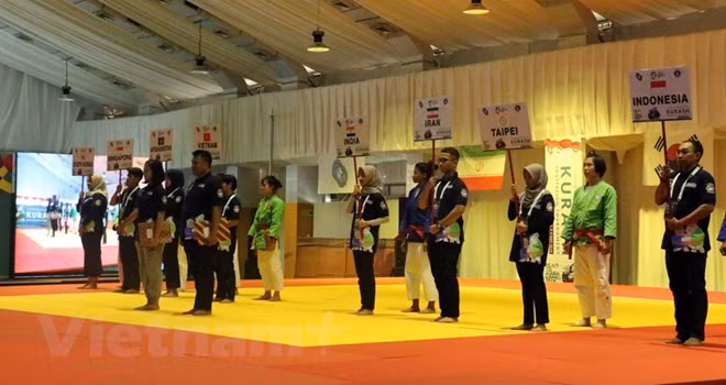 ASIAD 18 : le Vietnam participe à une compétition expérimentale de kourach en Indonésie ảnh 1