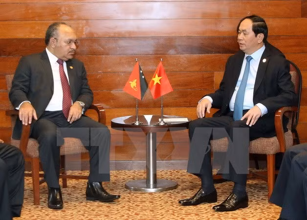 Activités du président Tran Dai Quang au Pérou ảnh 5