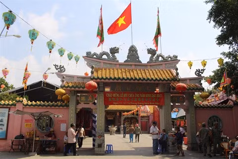Chùa Ông, la plus ancienne pagode chinoise du Sud ảnh 2