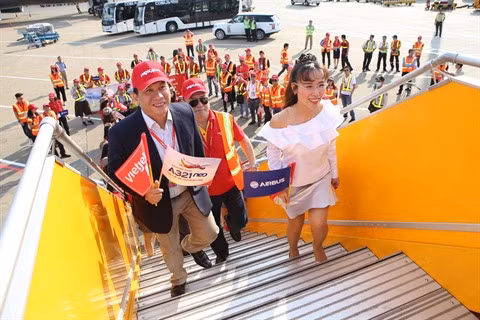 Vietjet reçoit son premier Airbus A321neo ảnh 3