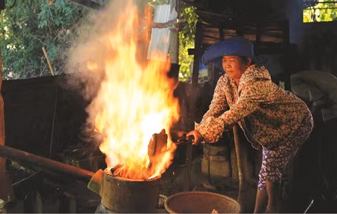 Les fondeurs de bronze de Phuoc Kiêu gardent la flamme ảnh 1 Les fondeurs de bronze de Phuoc Kiêu gardent la flamme ảnh 1