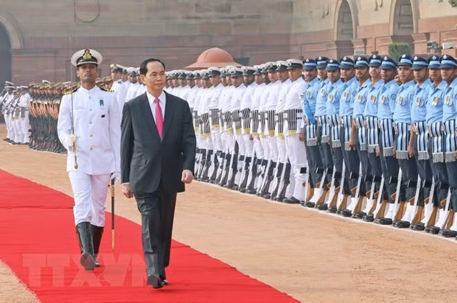 Succès des visites d’Etat en Inde et au Bangladesh du président Tran Dai Quang ảnh 1