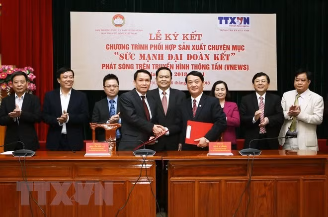La VNA et le FPV s’associent pour produire un programme télévisé ảnh 1