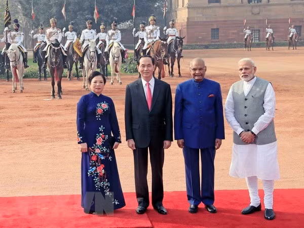 Le Vietnam et l'Inde publient une Déclaration commune ảnh 1