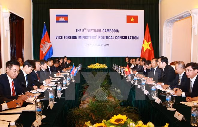 Vietnam-Cambodge : 5e consultation politique au niveau de vice-ministre des AE ảnh 1