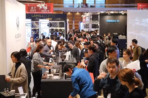 Le salon international du café se prépare ảnh 3
