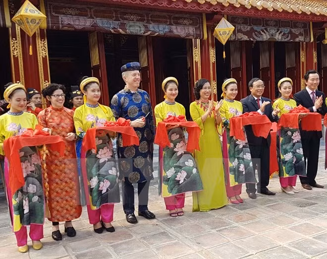 Inauguration du Temple Triêu Tô Miêu après restauration ảnh 1