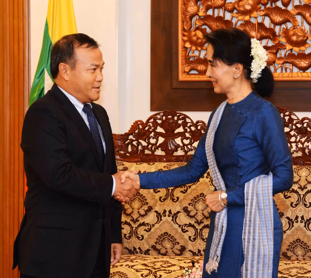 Renforcement des relations diplomatiques Vietnam-Myanmar ảnh 1