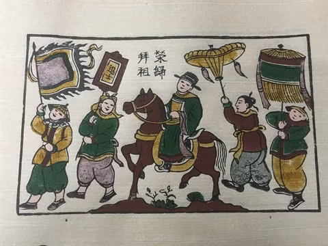Dông Hô, des estampes populaires et des hommes ảnh 2 Dông Hô, des estampes populaires et des hommes ảnh 2