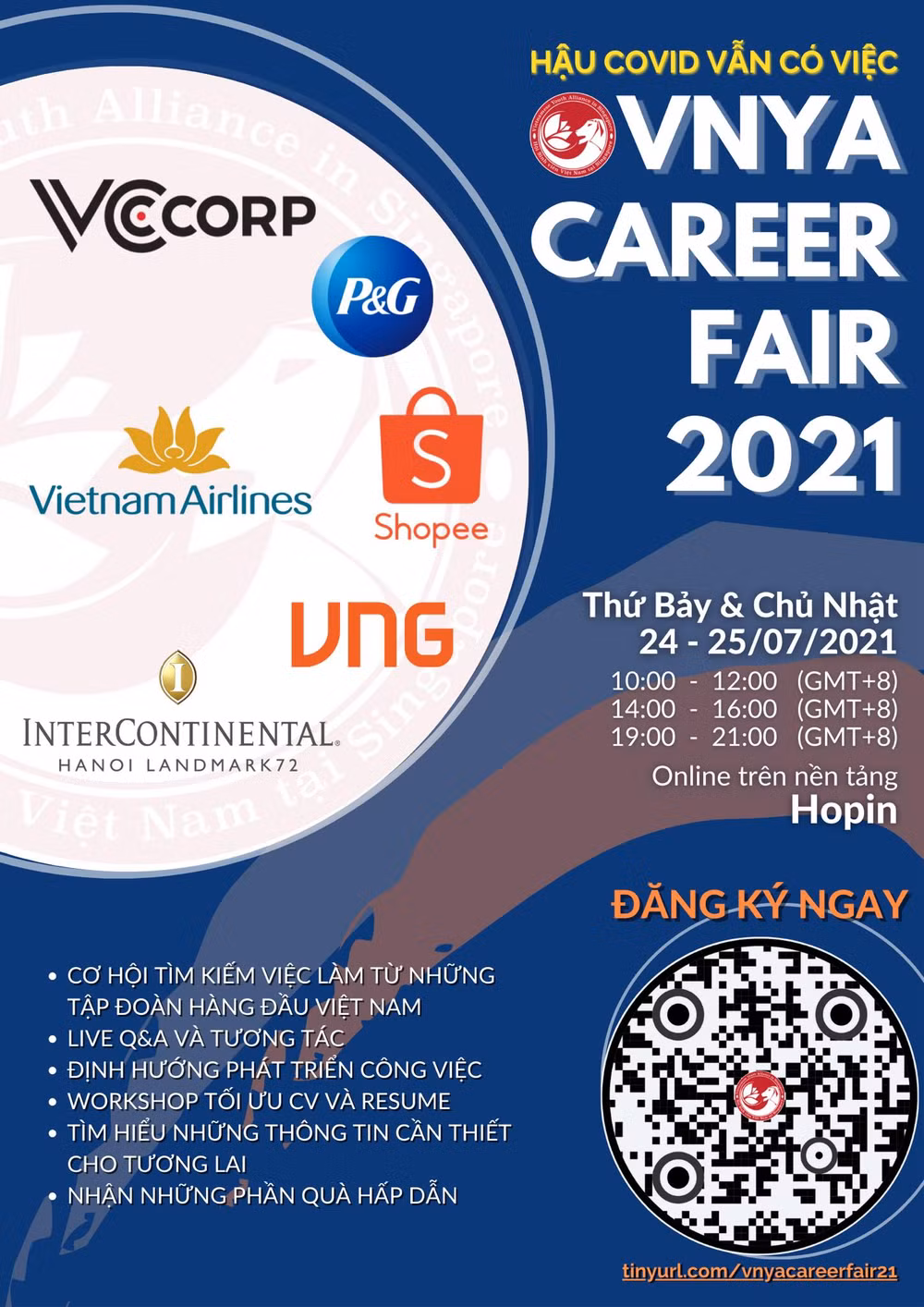 Aider les étudiants vietnamiens à profiter des opportunités d'emploi via "VNYA 2021 Career Fair" ảnh 1