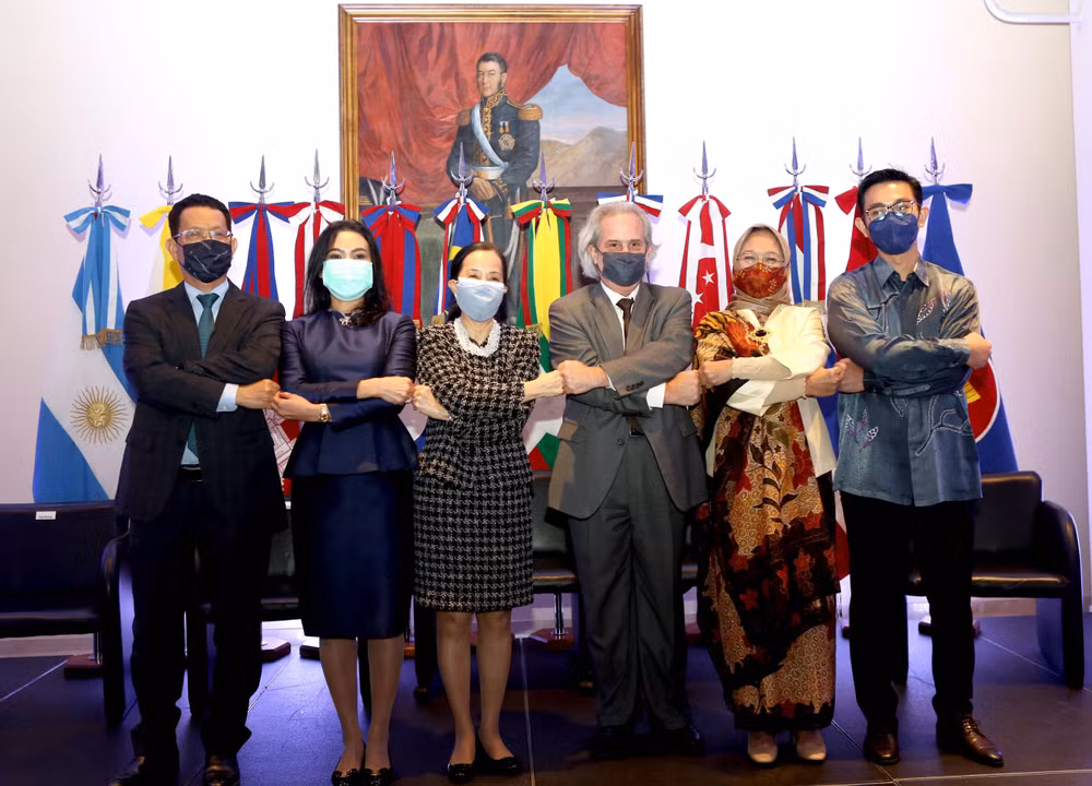 Célébration des 54 ans de l'ASEAN en Argentine ảnh 1