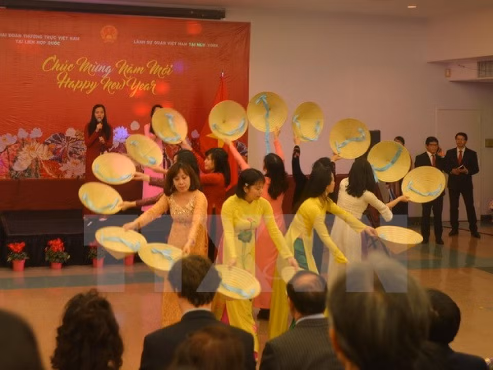 La diaspora vietnamienne à l’étranger accueille le Têt traditionnel de l’Année du Coq ảnh 1