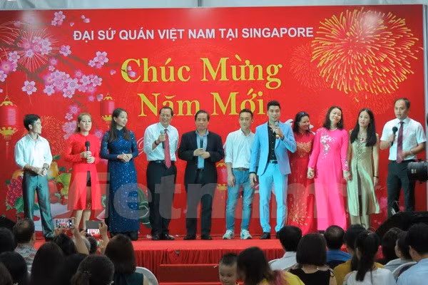 Têt : rencontre entre Viet Kieu à Singapour ảnh 1