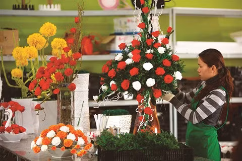Rung hoa Dà Lat, fer de lance de l’horticulture high-tech ảnh 5 Rung hoa Dà Lat, fer de lance de l’horticulture high-tech ảnh 5