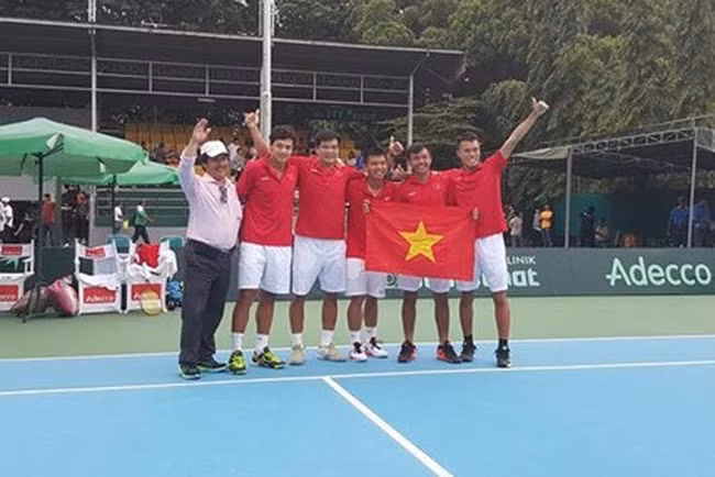 Le Vietnam reste dans le Groupe II de la Coupe Davis pour l'Asie-Pacifique. ảnh 1