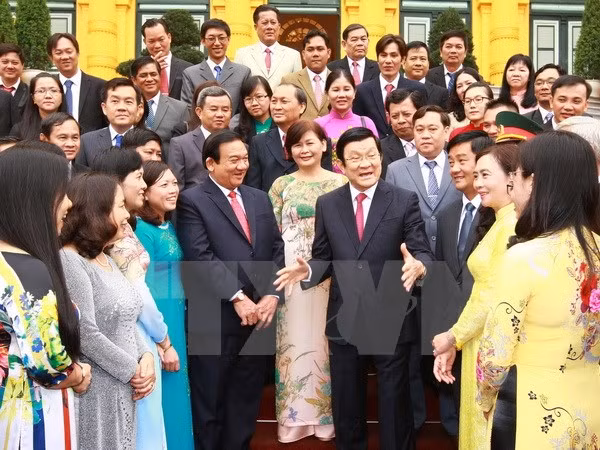 Nouvelle ruralité: échanges entre le président et des responsables de Cu Chi ảnh 1
