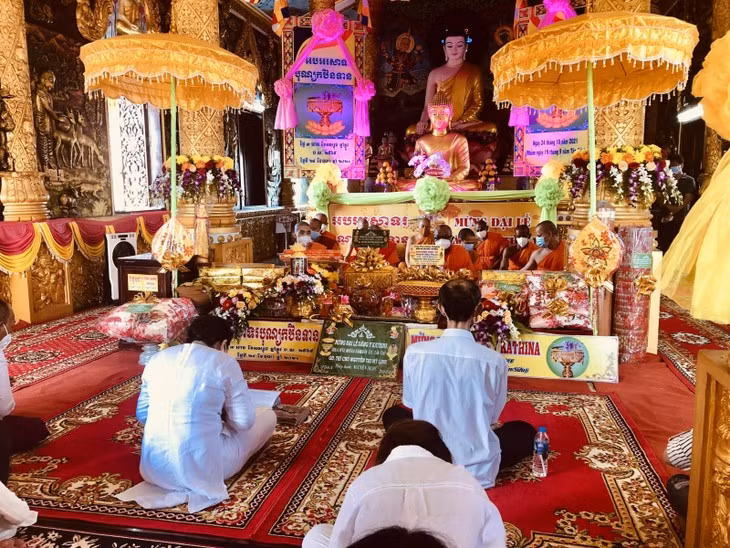 Kathina, la cérémonie de don des Khmers ảnh 1