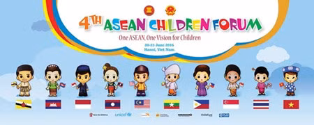 Le Vietnam accueillera le 4ème Forum des enfants de l’ASEAN ảnh 1 Le Vietnam accueillera le 4ème Forum des enfants de l’ASEAN ảnh 1