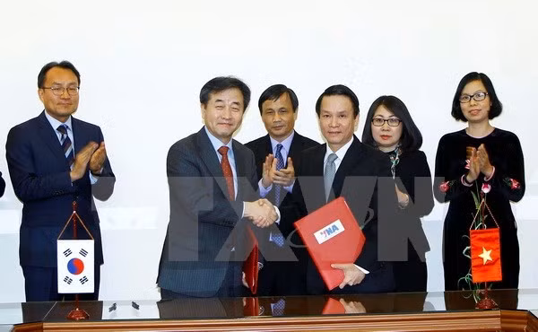 L’Agence vietnamienne d’information et Yonhap renforcent la coopération ảnh 1
