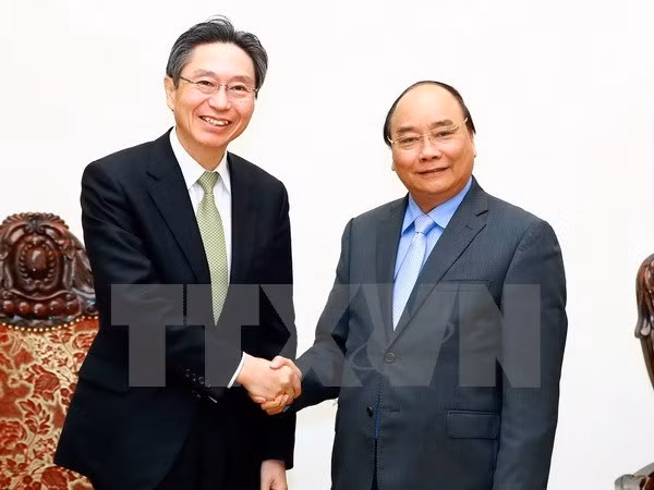 Le PM reçoit le directeur général de la Bank of Tokyo-Mitsubishi UFJ ảnh 1