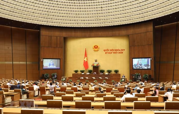 9e session de la 14e législature de l’AN (2e phase) : Vote de la résolution ratifiant l’EVFTA ảnh 1 9e session de la 14e législature de l’AN (2e phase) : Vote de la résolution ratifiant l’EVFTA ảnh 1