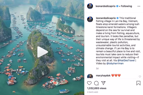 Le héros du Titanic loue la beauté de la baie de Lan Ha ảnh 1