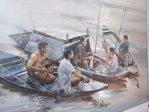 Exposition des Beaux-arts de la région du Delta du Mékong ảnh 1