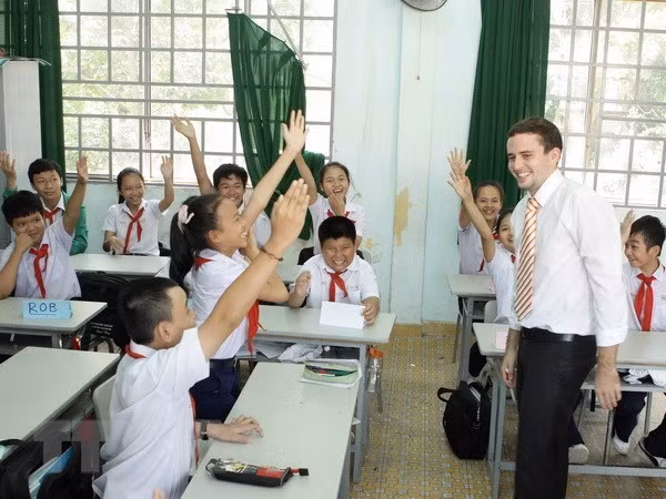 Les Etats-Unis envoient des volontaires au Vietnam pour enseigner l’anglais ảnh 1