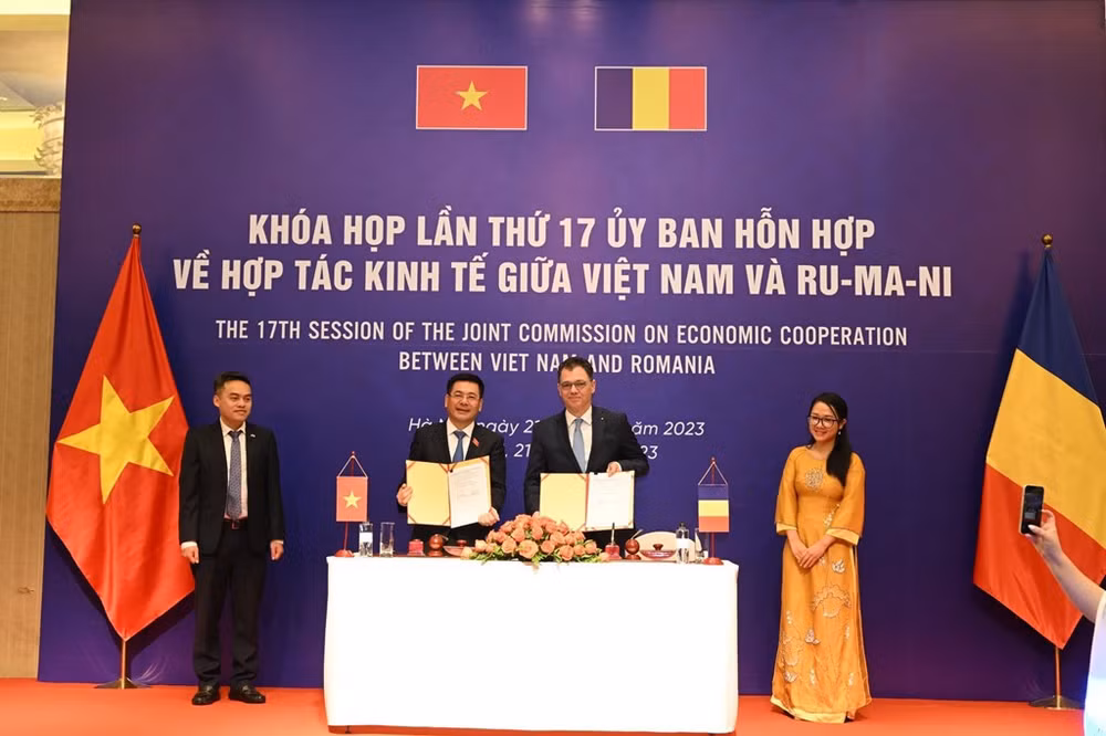 Le Vietnam et la Roumanie cherchent des moyens de renforcer leurs échanges commerciaux ​ ảnh 1