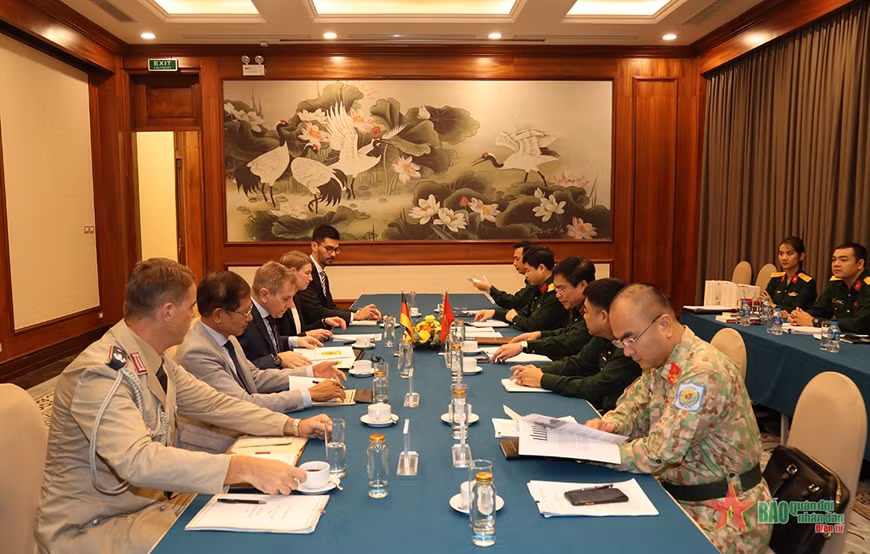 Vietnam-Allemagne : Promouvoir la coopération dans les domaines du droit militaire et de la défense ảnh 2